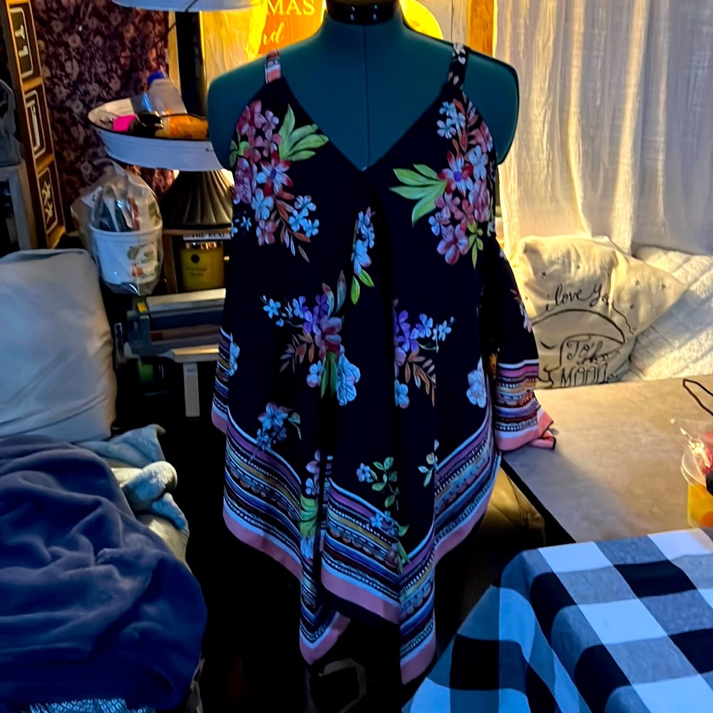 Strappy top/mini dress